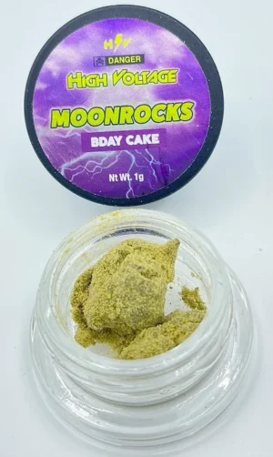 High Voltage Moonrocks | Bday Cake