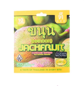Dee Thai Solventless Rosin Infused Gummies | Jackfruit