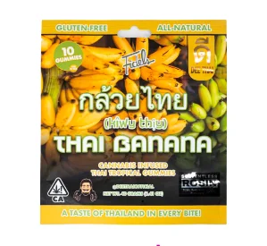 Dee Thai Solventless Rosin Infused Gummies | Thai Banana