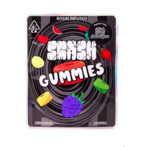 Smash Rosin Infused Gummies | Papaya Cake
