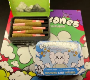 Kaws Kones | Blue Cookies